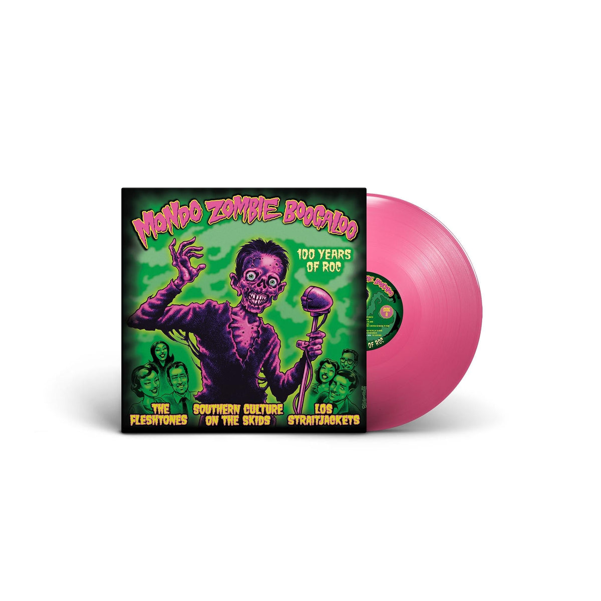 LOS STRAITJACKETS, SOUTHERN CULTURE ON THE SKIDS, THE FLESHSTONES - Mondo Zombie Boogaloo [Pink LP]