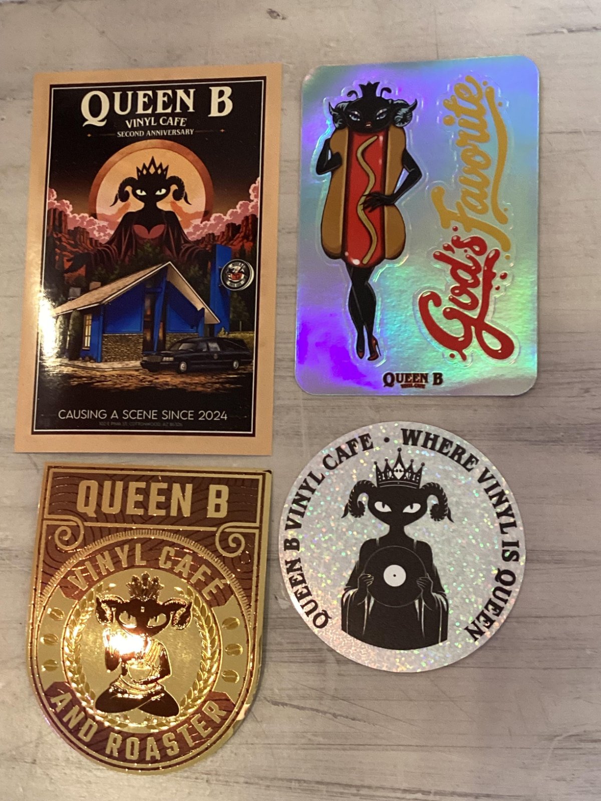 QBVC 2 Year Anniversary Sticker Pack