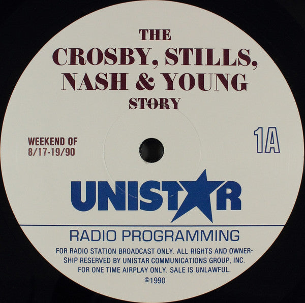 Crosby, Stills, Nash & Young : The Crosby, Stills, Nash & Young Story (3xLP, Transcription)