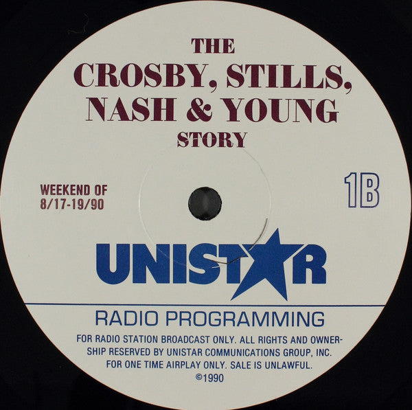 Crosby, Stills, Nash & Young : The Crosby, Stills, Nash & Young Story (3xLP, Transcription)