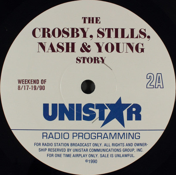 Crosby, Stills, Nash & Young : The Crosby, Stills, Nash & Young Story (3xLP, Transcription)