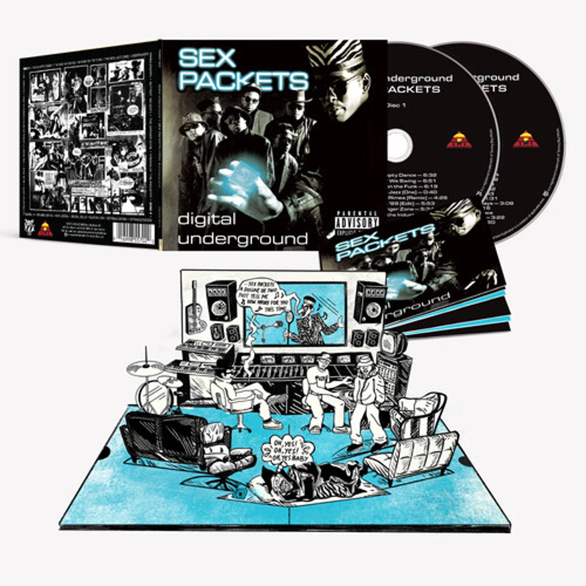 DIGITAL UNDERGROUND - Sex  Packets (35th Anniversary Edition) [Blue/Black 180g 2LP]