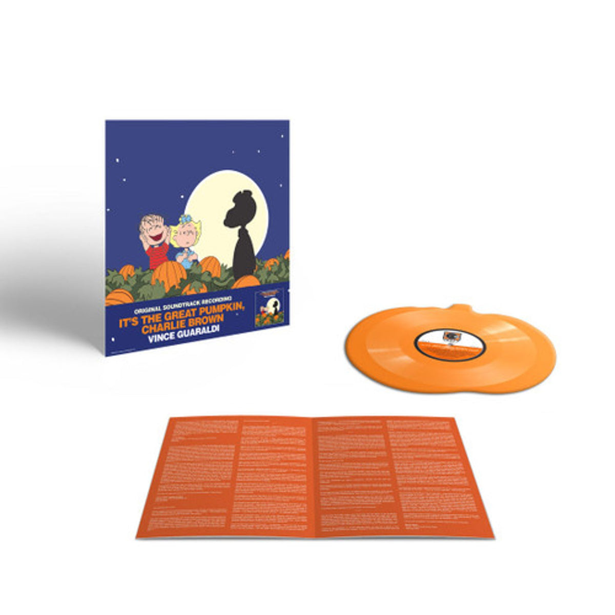 GUARALDI, VINCE - It's The Great Pumpkin, Charlie Brown {Clear Orange Pumpkin LP}