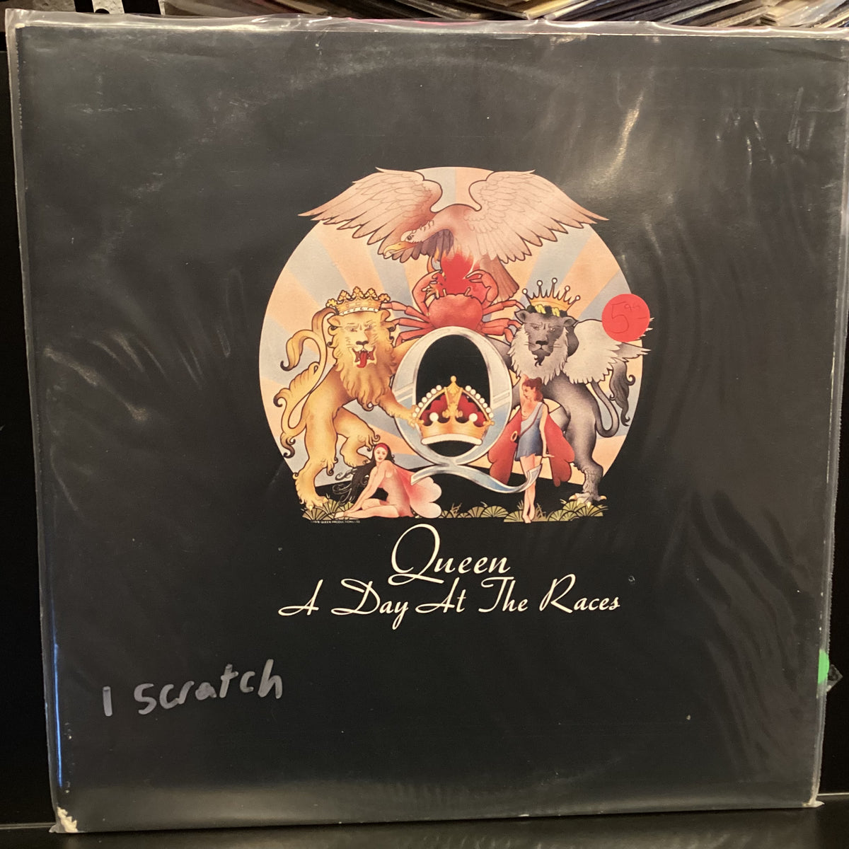 [USED]  QUEEN A Day at the Races LP