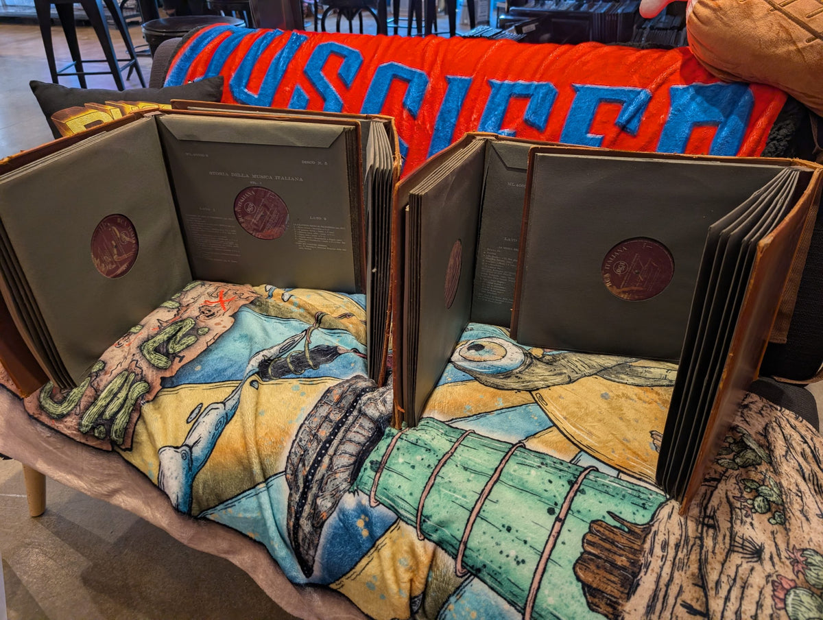 [USED] V/A Storia Della Musica Italiana Vol. 1-4 Leatherbound Sets 40LP [DISCOGS]