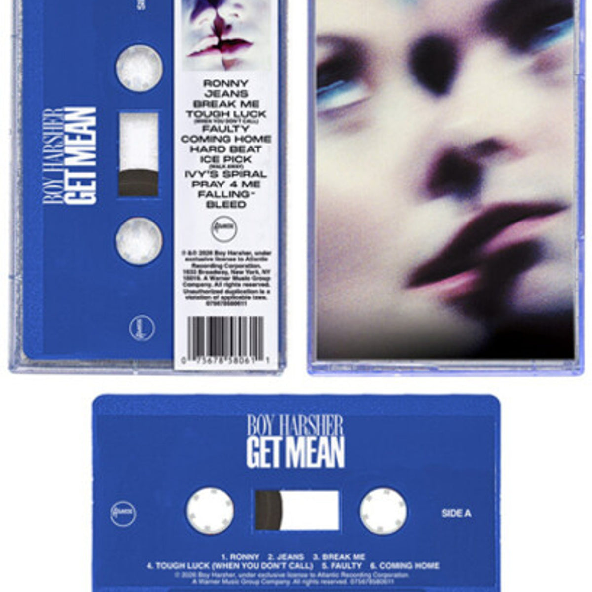 BOY HARSHER - Get Mean [CASSETTE]