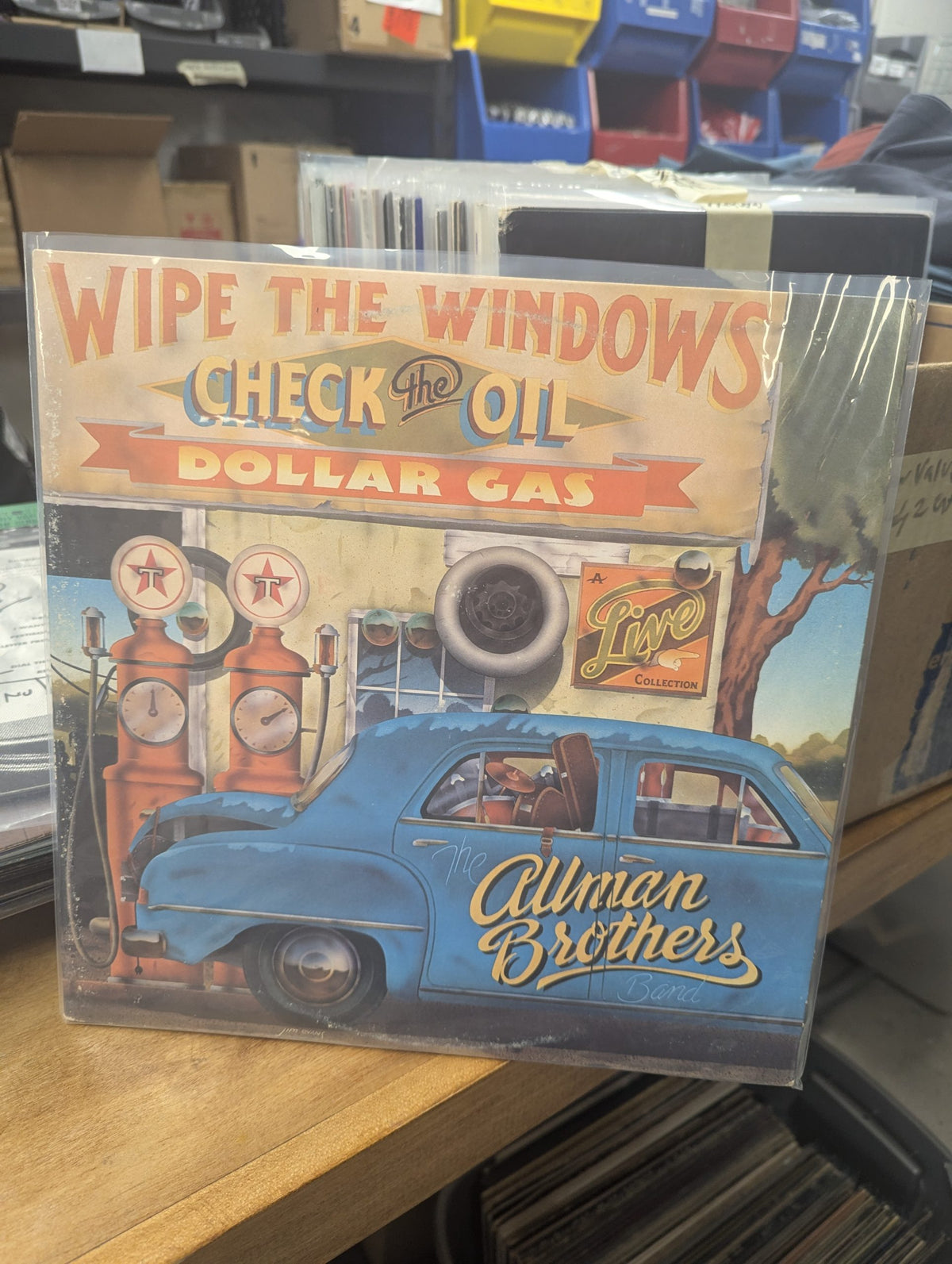 [USED] THE ALLMAN BROTHERS BAND Wipe The  Windows, Check The Oil, Dollar Gas LP