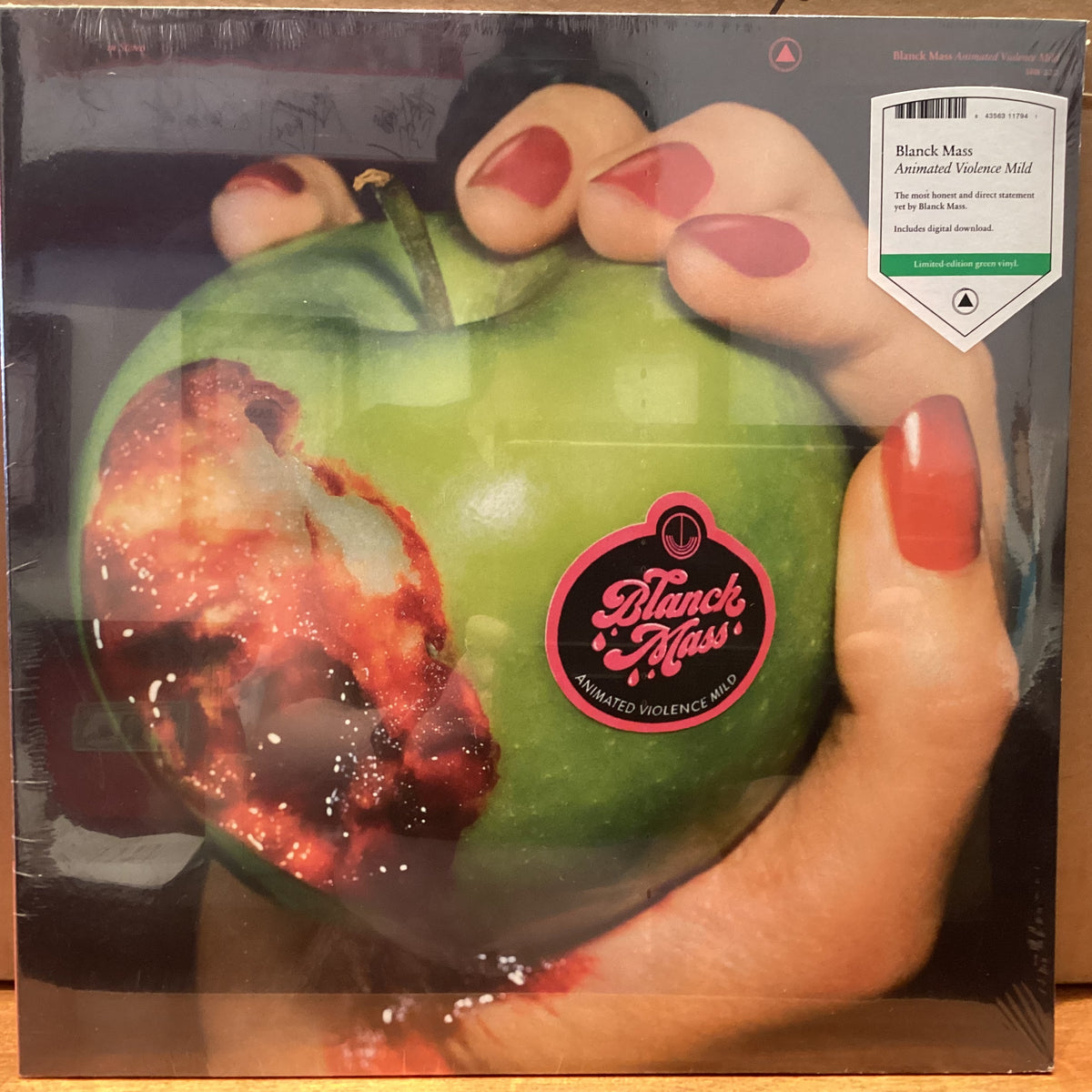 BLANCK MASS ANIMATED VIOLENCE MILD (GREEN VINYL)