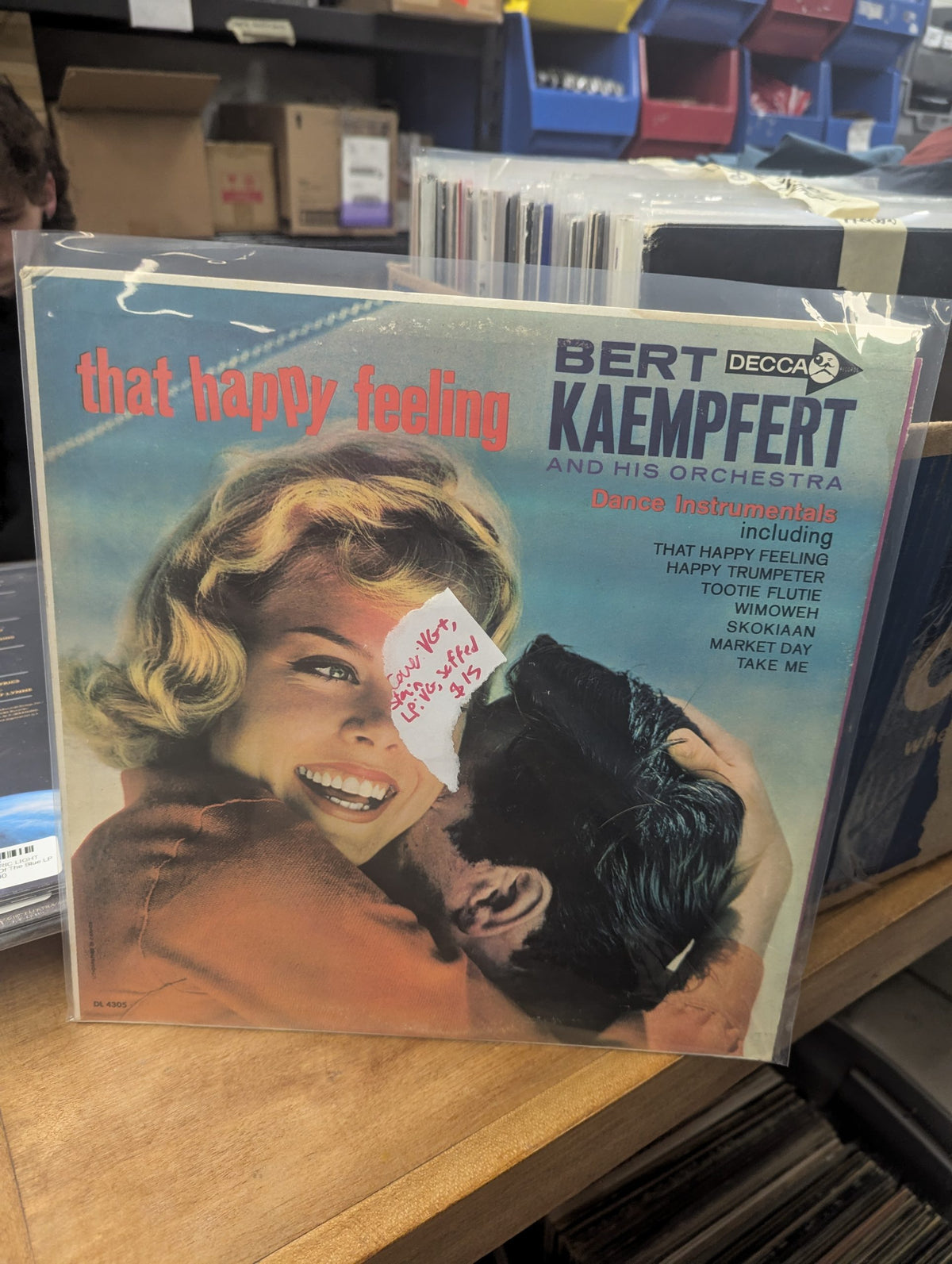 [USED] BERT KAEMPFERT That Happy Feeling LP