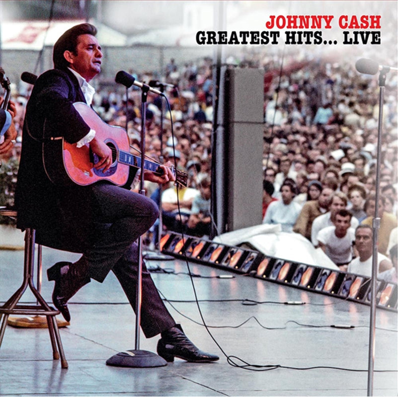 CASH, JOHNNY - Greatest Hits Live [COLORED, ECO LP]