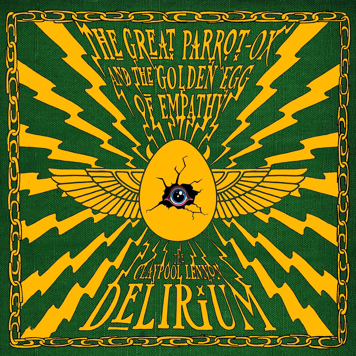 CLAYPOOL LENNON DELIRIUM - The Great Parrot-Ox & The Golden Egg of Empathy [GREEN 2LP]
