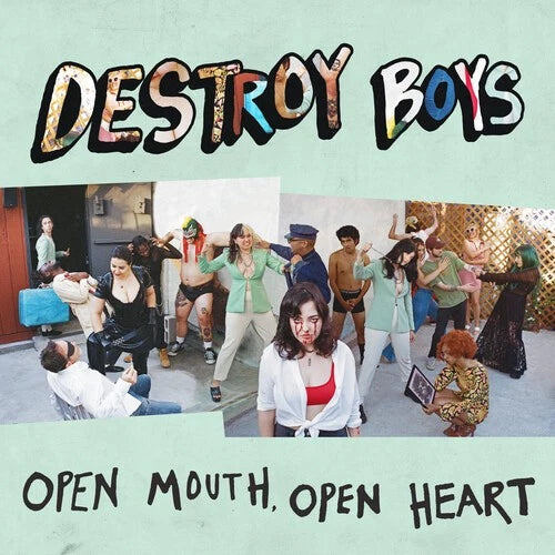 DESTROY BOYS - Open Mouth, Open Heart [Purple LP]