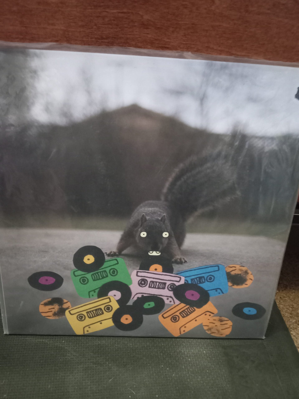[USED] EVIDENCE Squirrel Tape Instrumentals Vol. 1 ORANGE LP