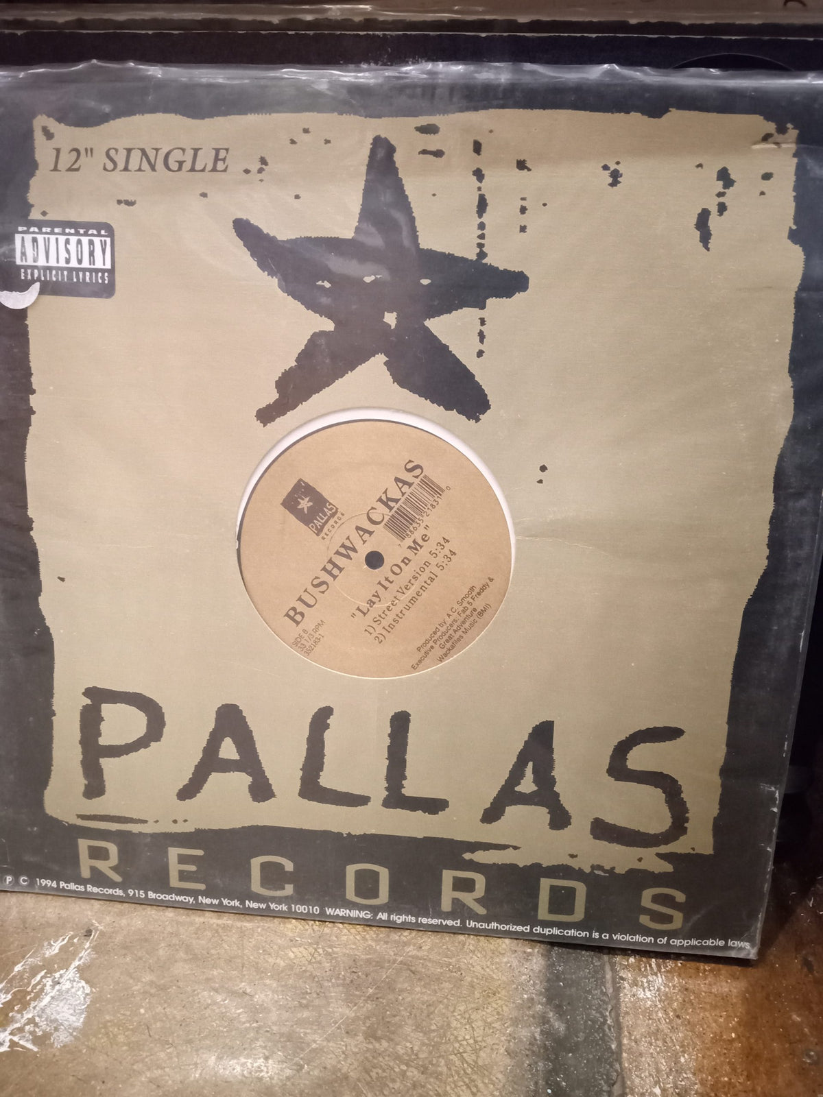 [USED] BUSHWACKAS Caught Up In The Game 12" LP