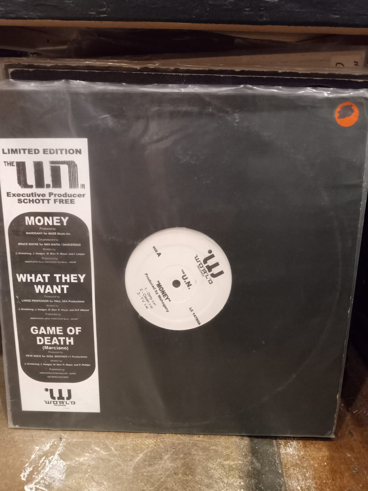 [USED] THE U.N. Money/What They Want 12"