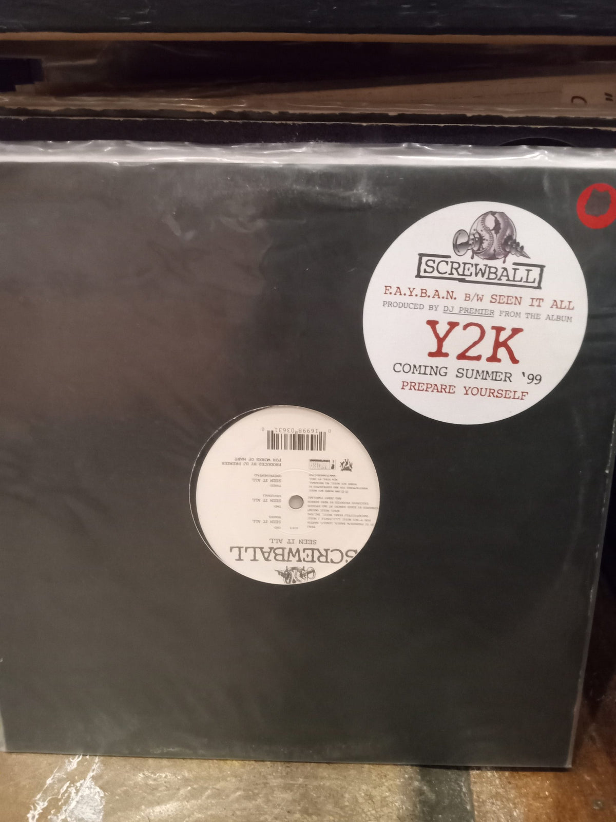 [USED] SCREWBALL Seen It All 12" LP
