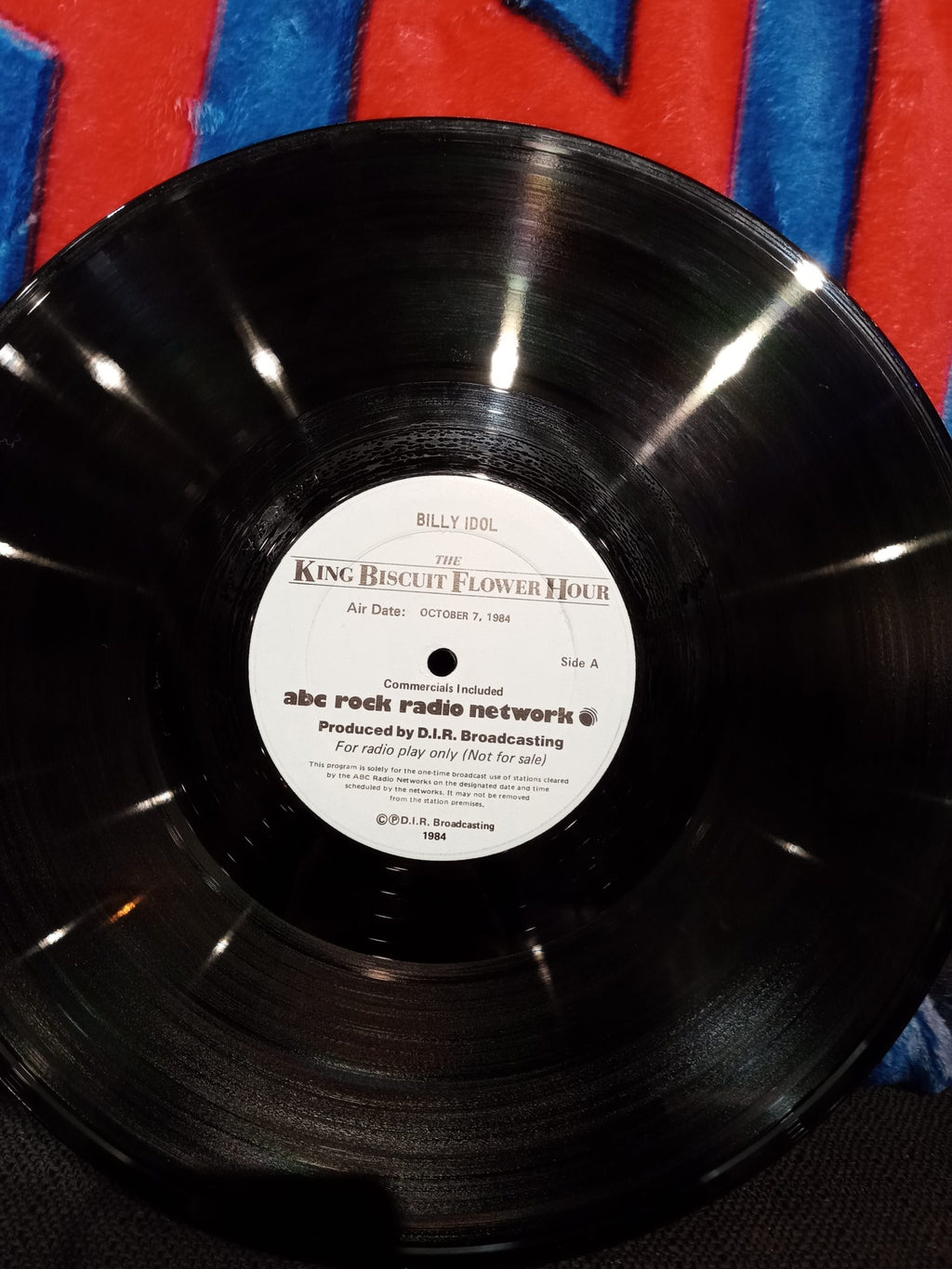 [USED] IDOL, BILLY King Biscuit Flower Hour 2LP WITH TRANSCRIPT + BONUS LP