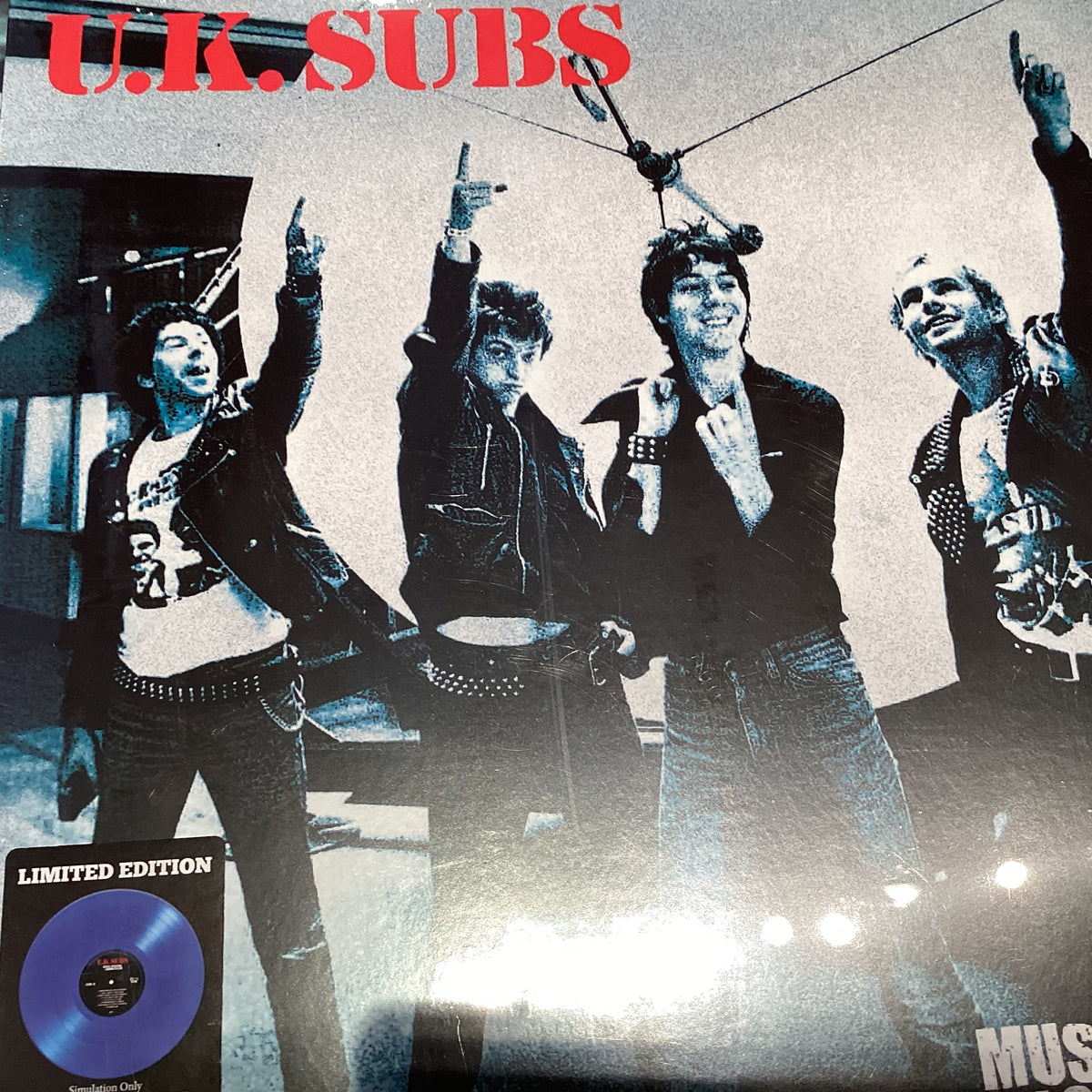 UK SUBS Music Machine London 8.8.80 LP