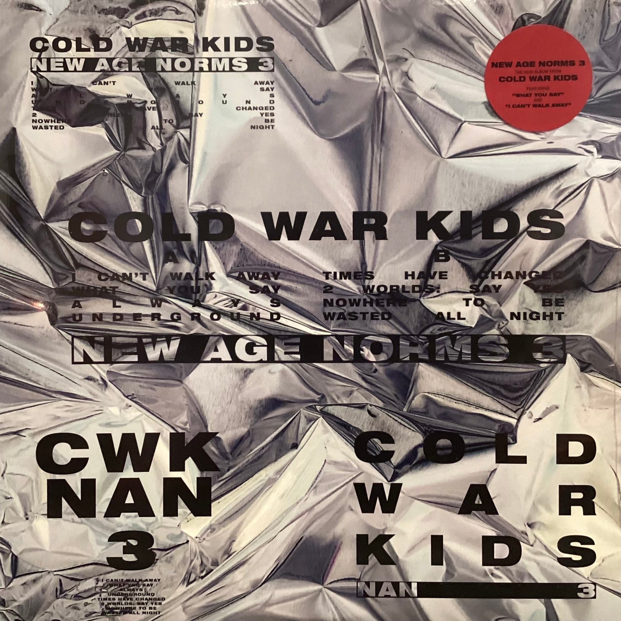 COLD WAR KIDS - NEW AGE NORMS 3 (NEON GREEN VINYL)