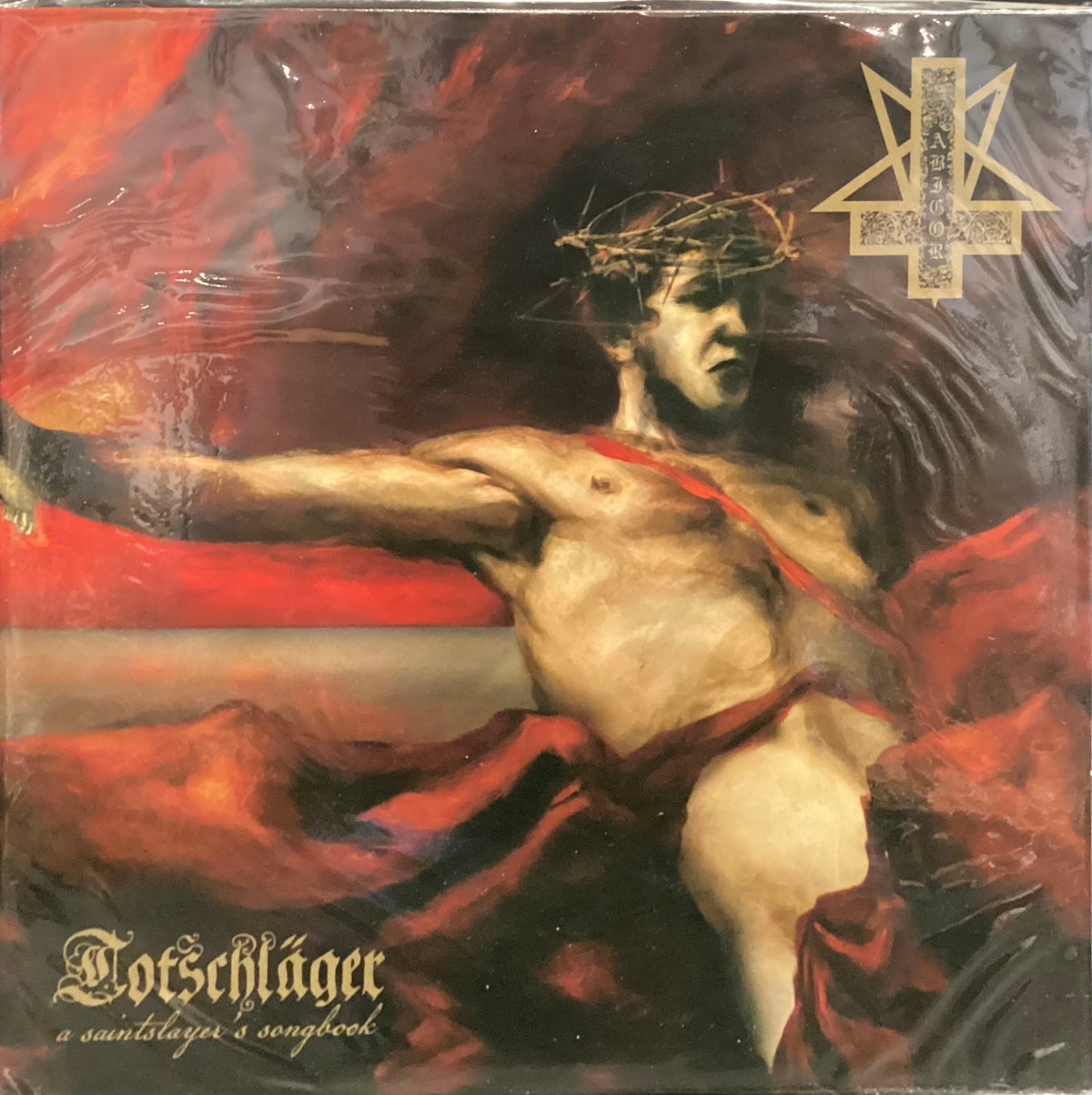 ABIGOR - TOTSCHLAGER LP (A SAINTSLAYER'S SONGBOOK) (12" GATEFOLD RED W/ BLACK SMOKE VINYL)