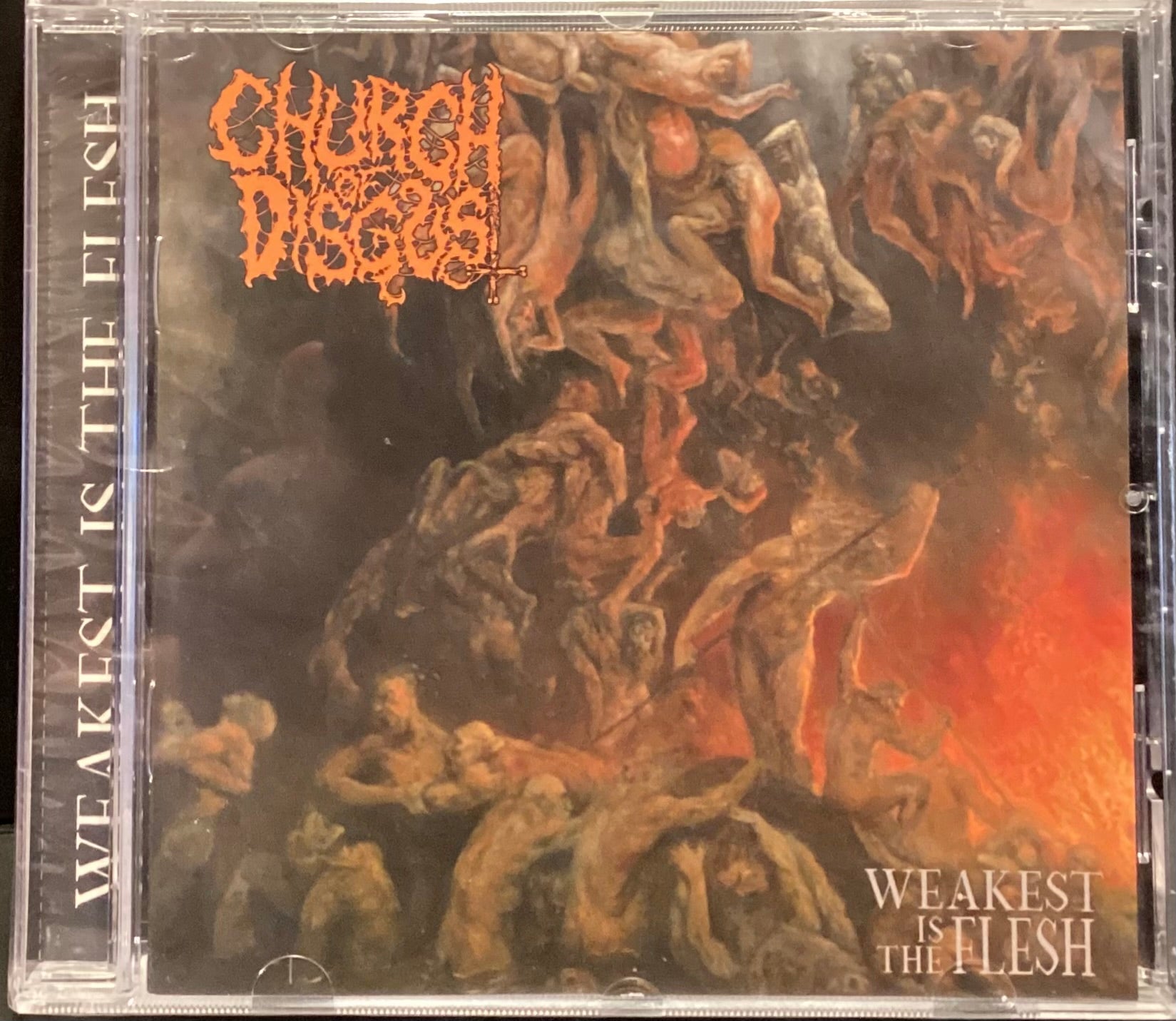 CHURCH OF DISGUST - WEAKEST IS THE FLESH CD