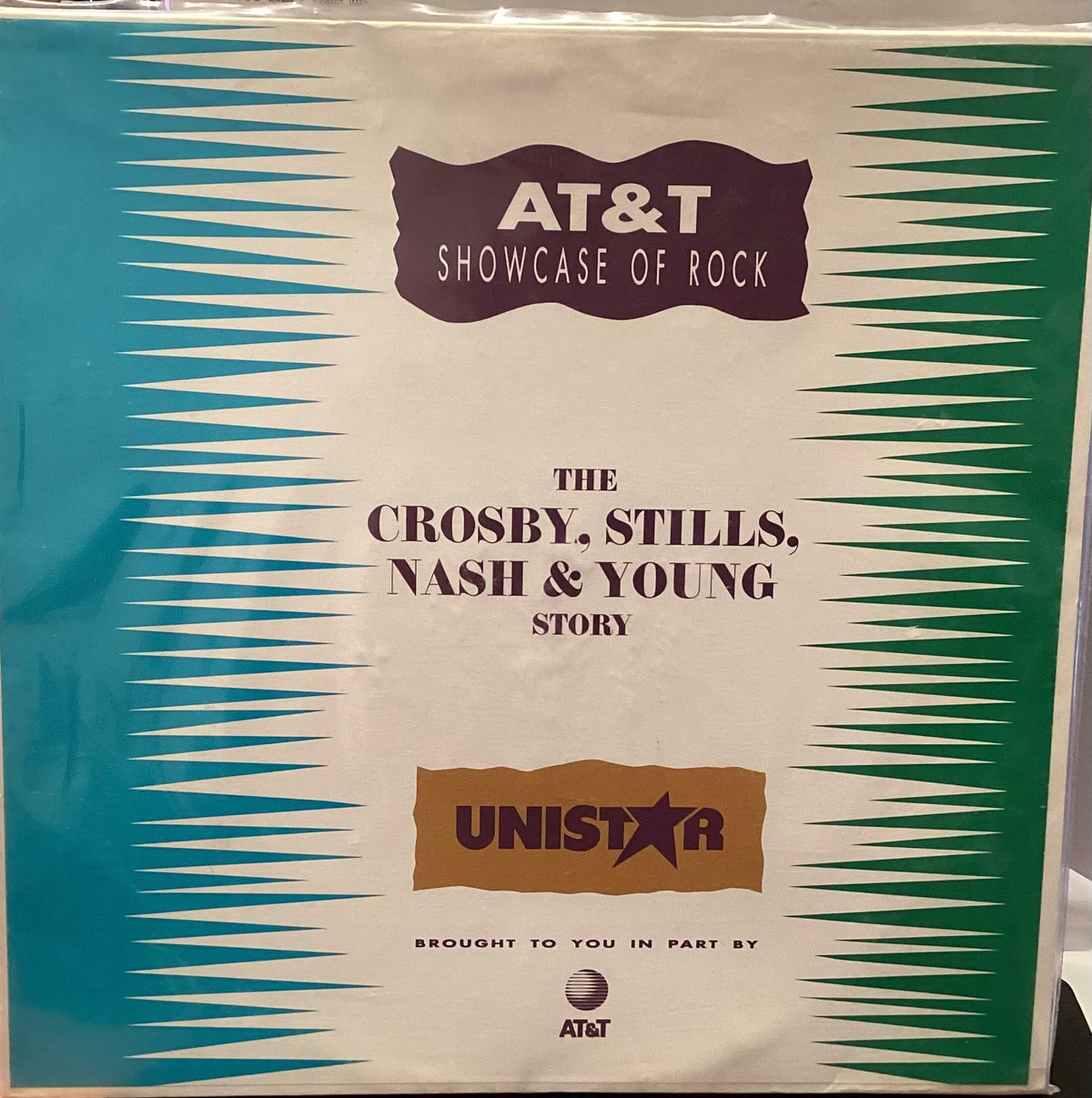 [USED] CROSBY STILLS NASH AND YOUNG STORY 3 X LP radio transcription discs