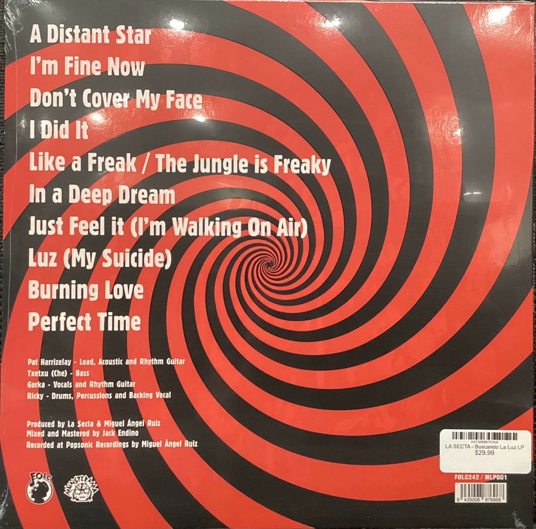 LA SECTA - Buscando La Luz LP
