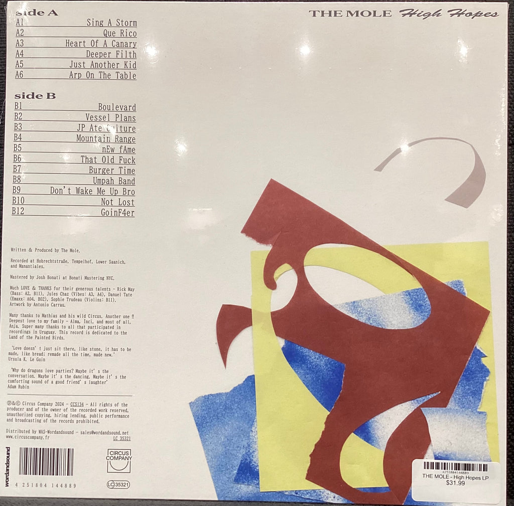 THE MOLE - High Hopes LP