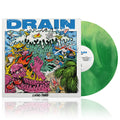 DRAIN - Living Proof {Kelly Green/Easter Yellow Galaxy LP}