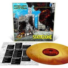 STATICLONE - Better Living Through Static Vision {Oxblood & Yellow Galaxy LP}