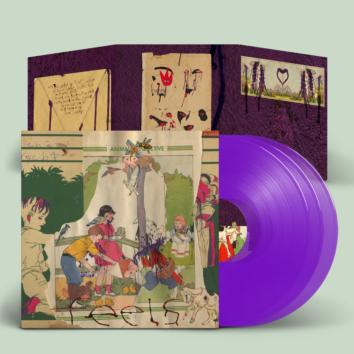 ANIMAL COLLECTIVE - Feels (20th Anniversary Edition) [GRAPE 3LP]