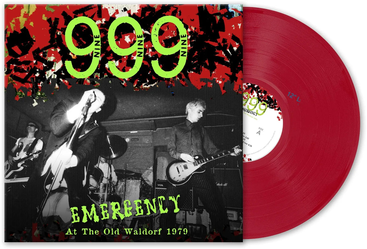 999 - Emergency At The Old Waldorf 1979 [TRANSLUCENT RUBY RED LP]