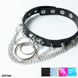 Chains and Spikes Collar