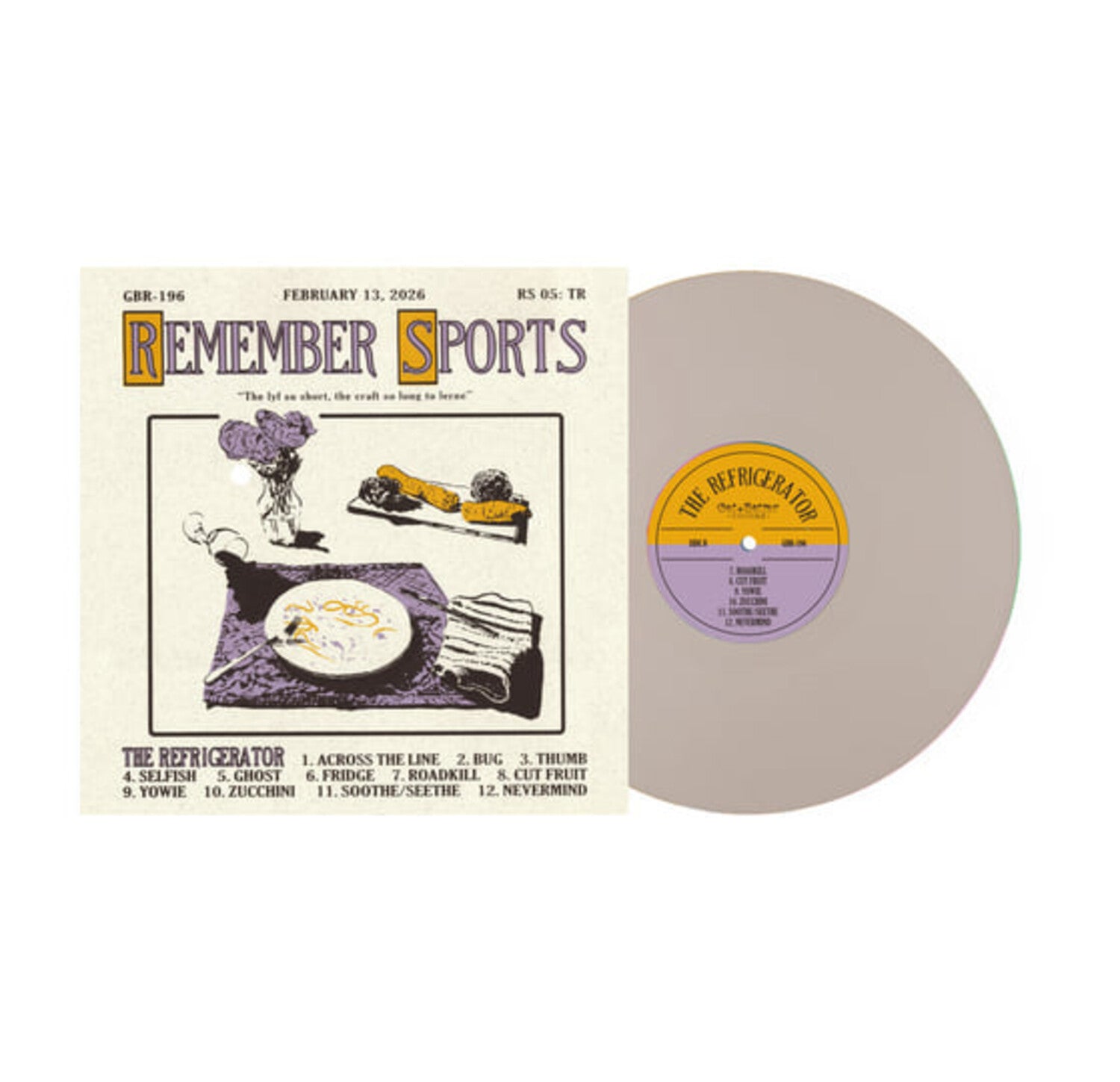 REMEMBER SPORTS - The Refridgerator (Indie Exclusive) {Bone Opaque LP}