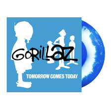 GORILLAZ - Tomorrow Comes Today {White & Blue Color in Color EP}