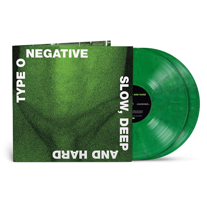 TYPE O NEGATIVE - Slow Deep & Hard [GREEN BLACK MARBLE 2LP]