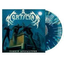 MORTICIAN - Zombie Apocalypse [SEA BLUE W/ WHITE SPLATTER LP]