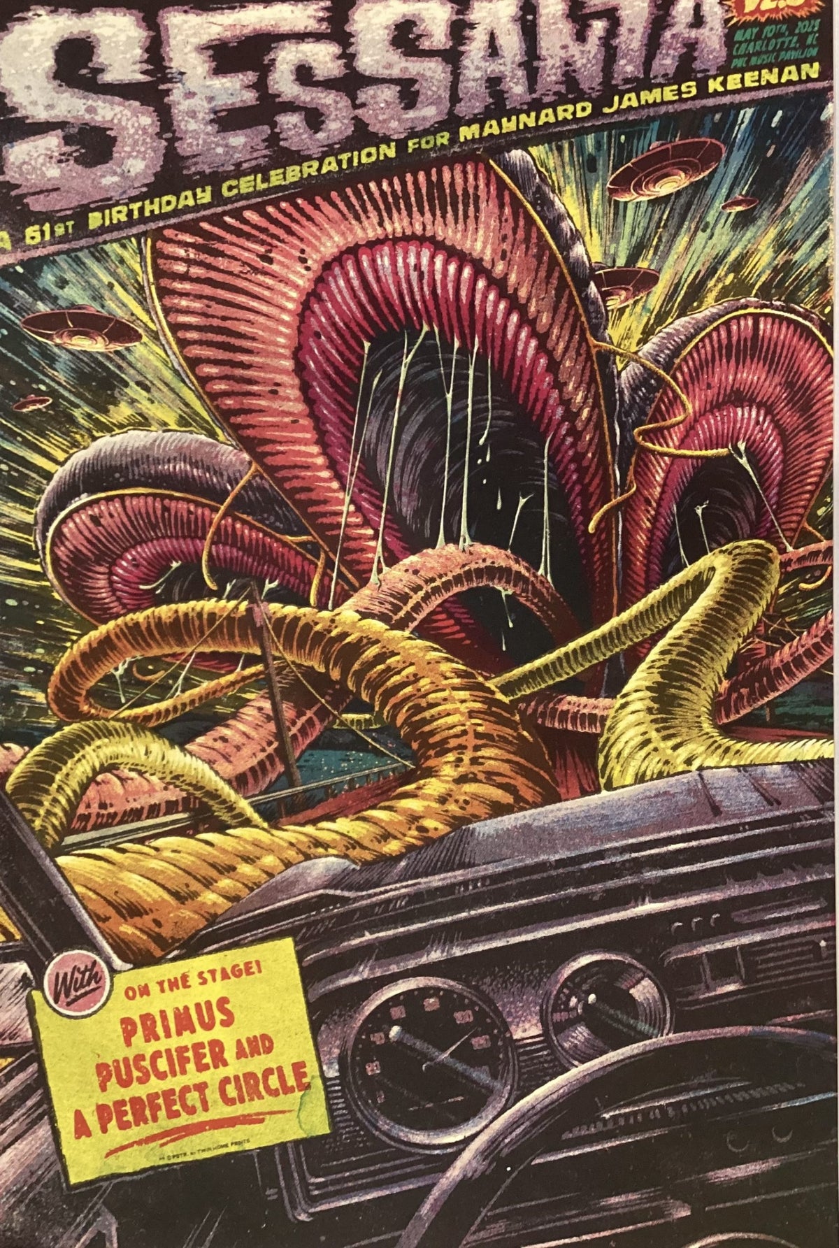 Sessanta Tour Poster 5/10/25 Charlotte, NC
