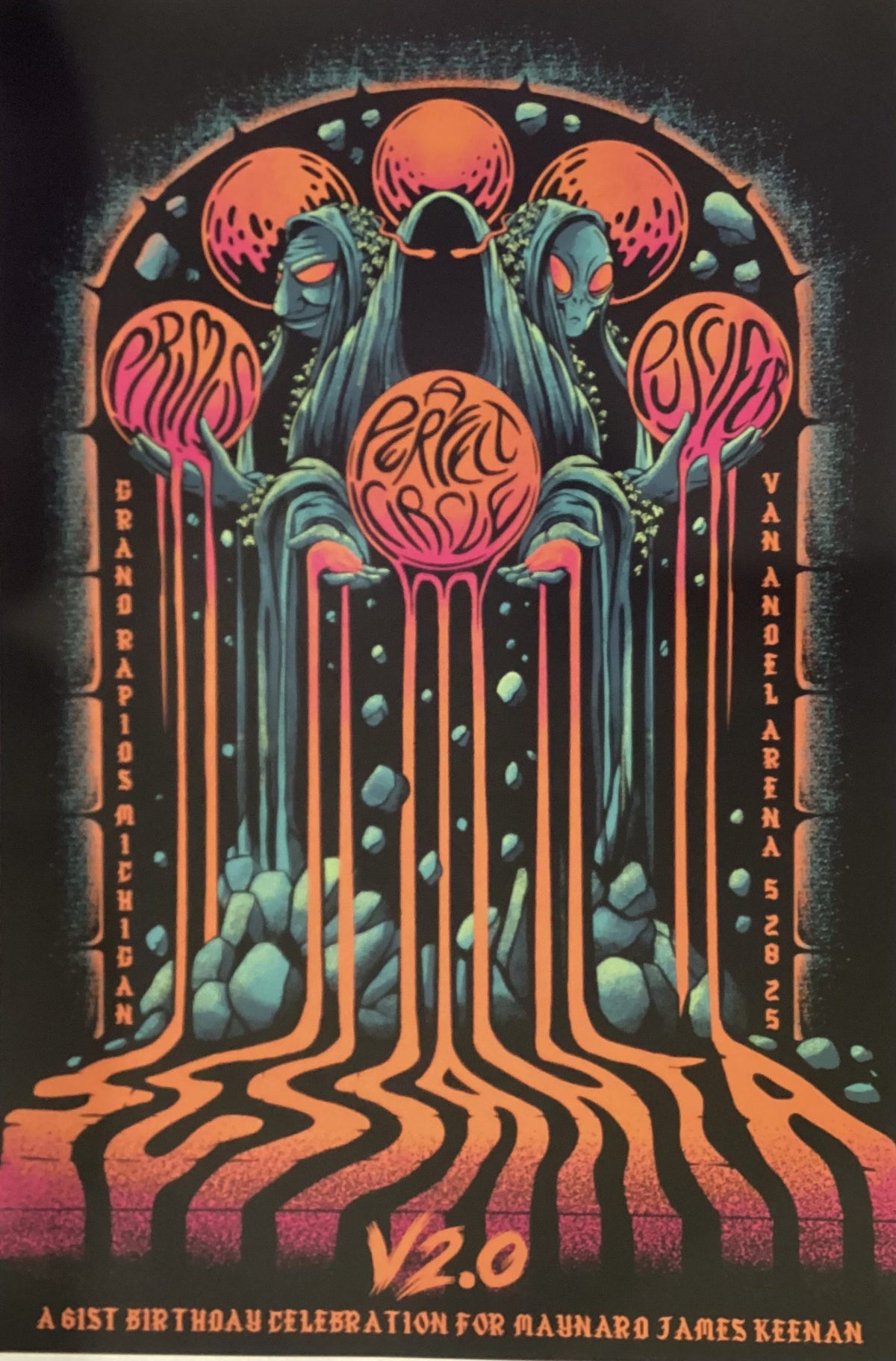 Sessanta Tour Poster 5/28/25 Grand Rapids, MI