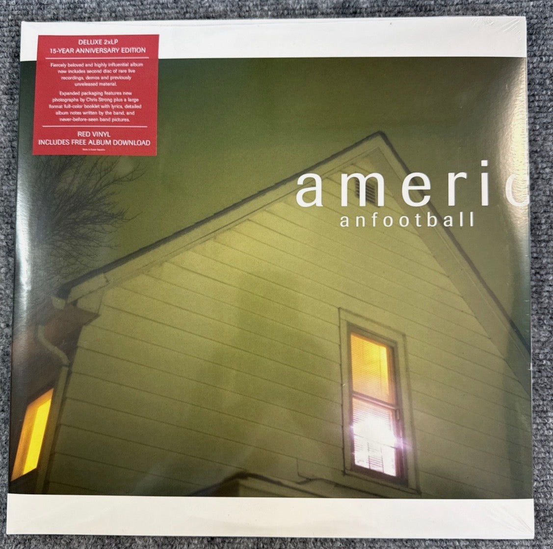 AMERICAN FOOTBALL - S/t 15 Year Anniversary Edition [DELUXE RED 2LP]