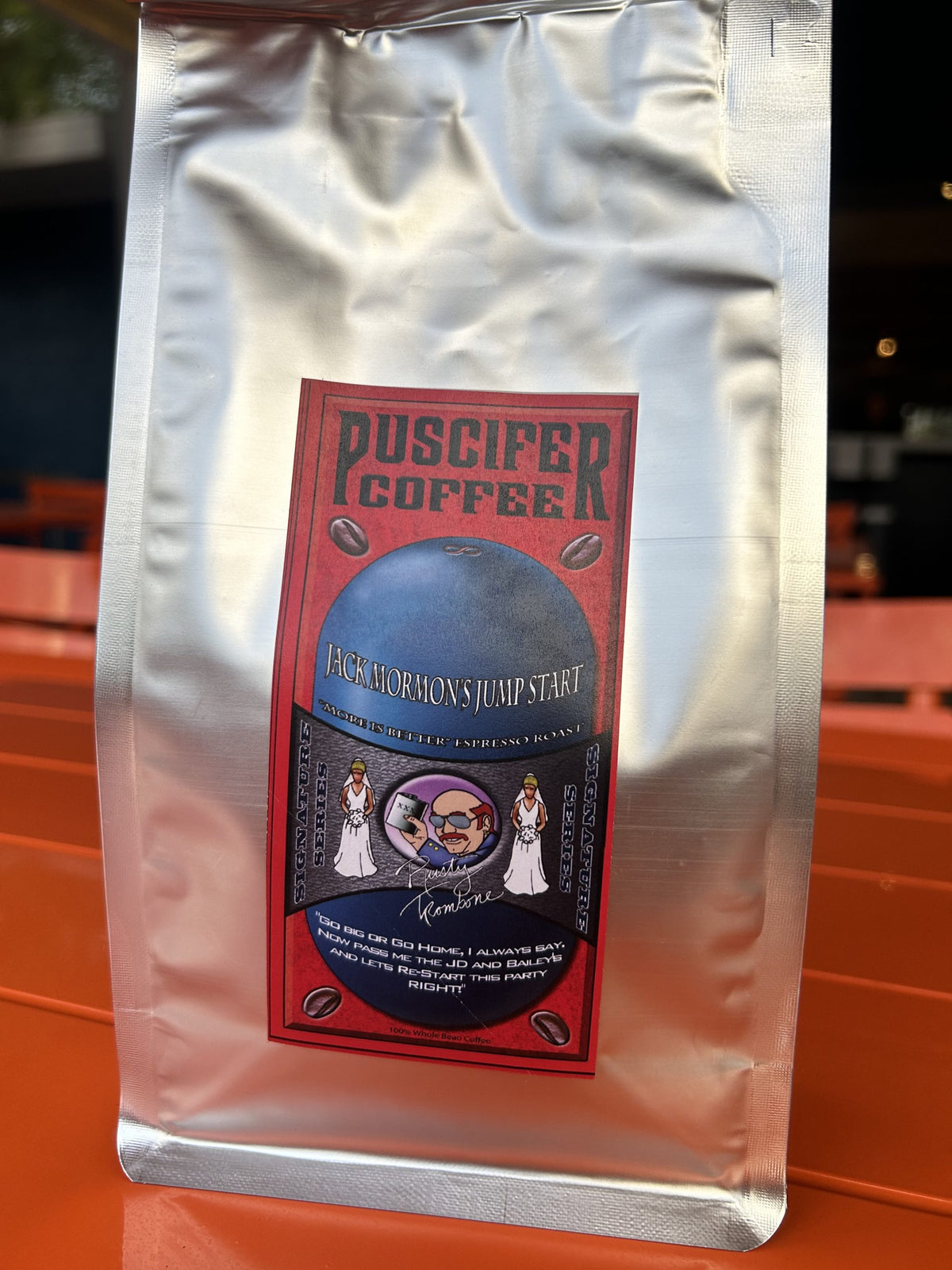 Puscifer Jack Mormon Jumpstart Whole Bean Coffee