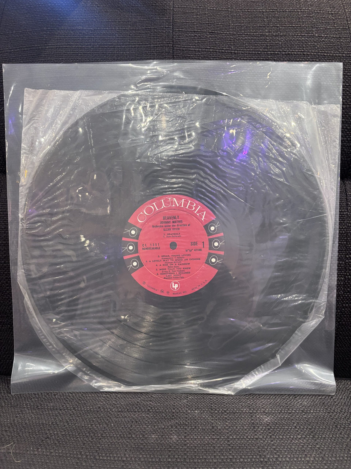 [USED] MATHIS, JOHNNY Heavenly LP