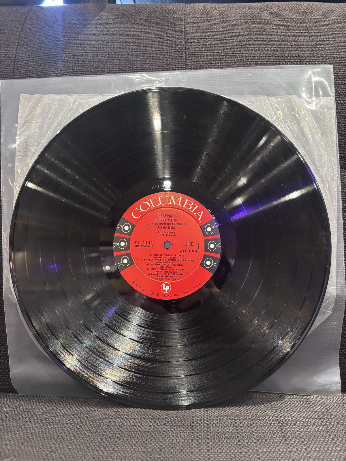 [USED] MATHIS, JOHNNY Heavenly LP