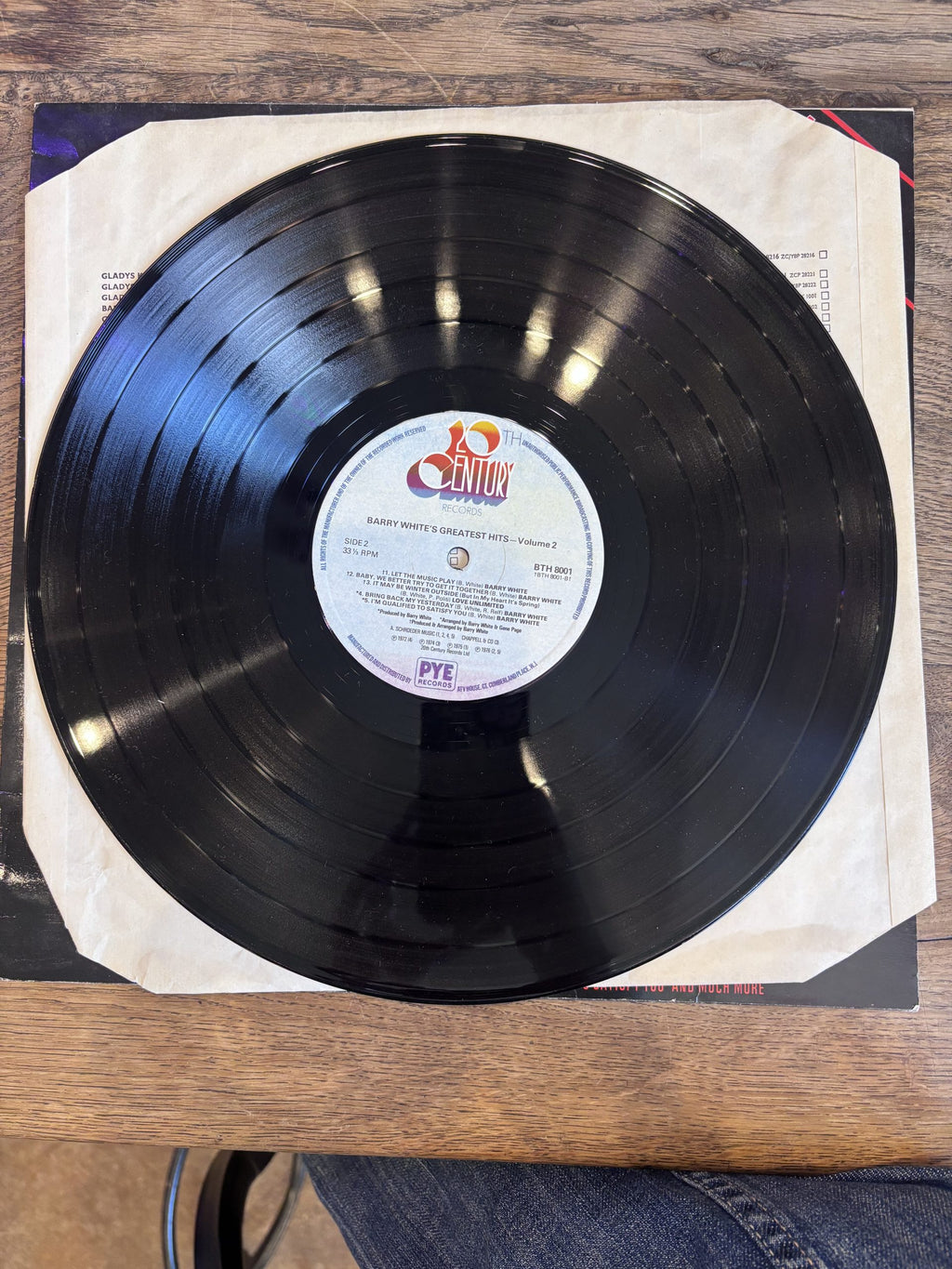 [USED] WHITE, BARRY Greatest Hits Volume 2 LP