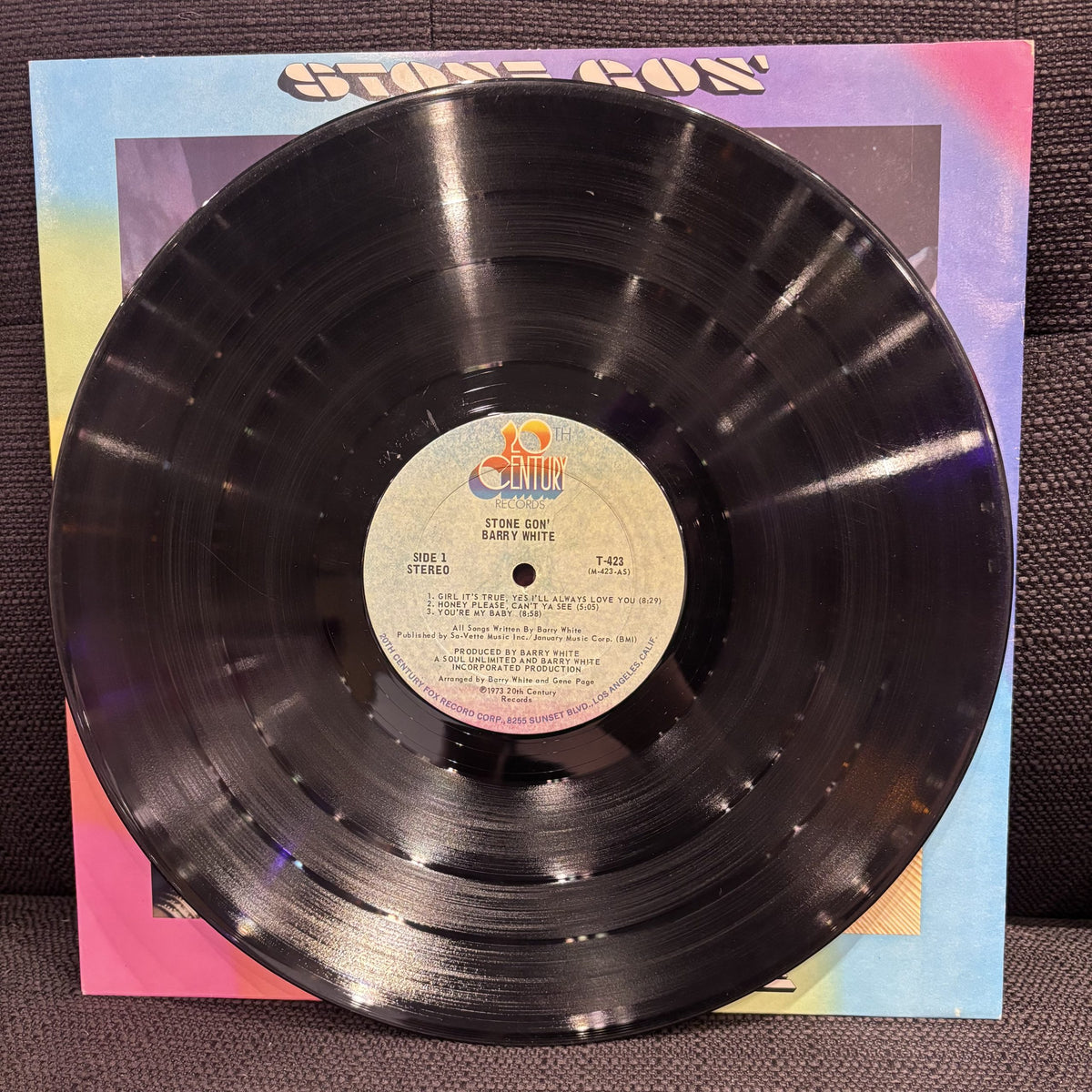 [USED] WHITE, BARRY Stone Gon' LP