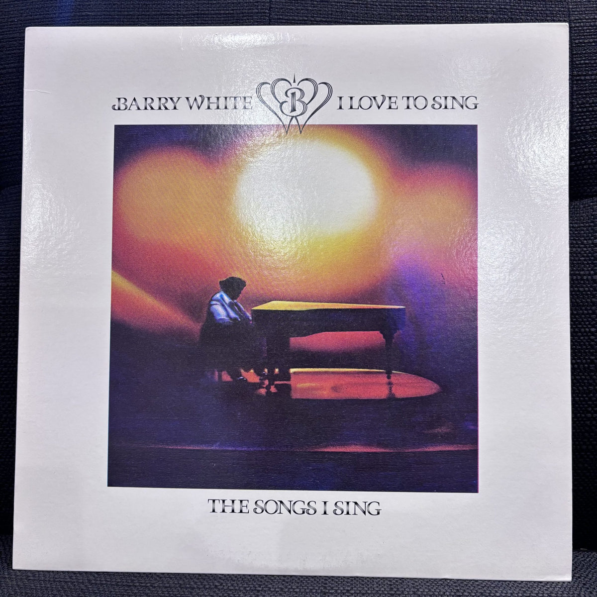 [USED] WHITE, BARRY I Love To Sing The Songs I Sing LP