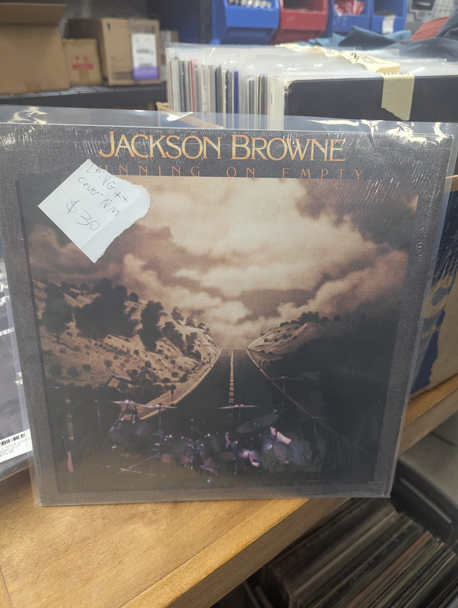 [USED] JACKSON BROWNE Running On Empty LP