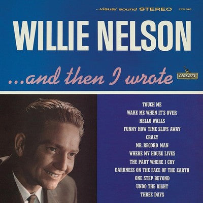 WILLIE NELSON - And Then I Wrote Blue [COLOR LP]