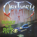 OBITUARY - Slowly We Rot [BLUE W/ BLOODSPLATTER LP]