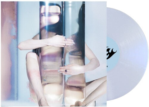 Poppy - Empty Hands Iridescent White w/ Blue Marble